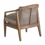 Armchairs - Nounces brown ash wood armchair 65x74x78 cm - VICAL