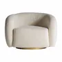 Armchairs - Cream acrylic armchair 92x86x72 cm - VICAL