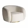 Armchairs - Cream acrylic armchair 92x86x72 cm - VICAL