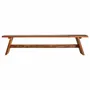 Bancs - Banc en bois de mangue marron 200x35x48 cm - VICAL