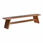 Bancs - Banc en bois de mangue marron 200x35x48 cm - VICAL