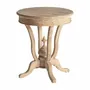 Autres tables  - Table basse en bois de teck marron 60x60x70 cm - VICAL
