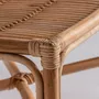 Chairs - Brown rattan chair 53x56x81 cm - VICAL