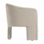 Armchairs - Armchair in off-white looped cotton 69x67x77 cm - VICAL