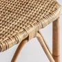 Chairs - Brown rattan chair 47x50x84 cm - VICAL