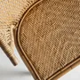 Chairs - Brown rattan chair 53x53x82 cm - VICAL