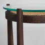 Other tables - Brown mango wood coffee table 46x46x56 cm - VICAL