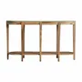 Console table - Brown mango wood console 140x42x81 cm - VICAL