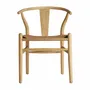 Chaises - Chaise en bois d´orme marron 59x56x77 cm - VICAL