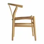Chaises - Chaise en bois d´orme marron 59x56x77 cm - VICAL
