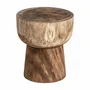 Other tables - Coffee table in brown suar wood 40x40x45 cm - VICAL
