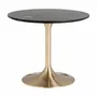 Other tables - Black porcelain tile bar table 90x90x76 cm - VICAL