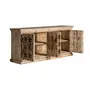 Buffets - Buffet en bois de mangue marron 219x59x102 cm - VICAL