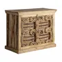 Buffets - Buffet en bois de mangue marron 116x58x89 cm - VICAL