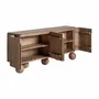 Buffets - Buffet en bois de mangue marron 180x40x81 cm - VICAL