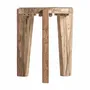 Other tables - Brown teak wood coffee table 51x51x60 cm - VICAL