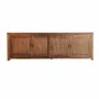 Wardrobe - Brown railway wooden display case 240x55x218 cm - VICAL