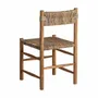 Chaises - Chaise en bois de teck marron 47x47x84 cm - lot de 2 - VICAL