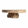 Tables basses - Table basse en bois de chemin de fer marron 90x90x30 cm - VICAL