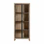 Armoires - Vitrine en bois de mangue marron 90x45x210 cm - VICAL