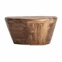 Tables basses - Table basse en bois de teck marron 70x60x34 cm - VICAL
