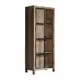 Armoires - Vitrine en bois de mangue marron 90x45x210 cm - VICAL
