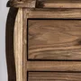 Chests of drawers - Brown elm wood chest of drawers 137x53x80 cm - VICAL