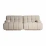 Sofas - Corner light brown pine wood 100x97x74 cm - VICAL