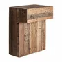 Other tables - Brown reclaimed wood bar counter module 90x60x110 cm - VICAL