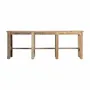 Console table - Brown reclaimed wood console 230x57x83 cm - VICAL