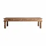 Coffee tables - Brown reclaimed wood coffee table 180x90x46 cm - VICAL
