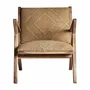 Armchairs - Brown jute armchair 62x83x72 cm - VICAL