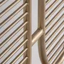 Objets de décoration - Paravent en acier doré 95x30x220 cm - VICAL