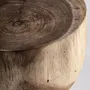 Autres tables  - Table basse en bois de suar marron 30x30x45 cm - VICAL
