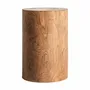 Autres tables  - Table basse en bois de suar marron 30x30x46 cm - VICAL