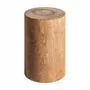Autres tables  - Table basse en bois de suar marron 30x30x46 cm - VICAL