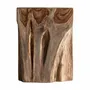 Autres tables  - Table basse en bois de teck marron 30x30x42 cm - VICAL