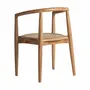 Chaises - Chaise en bois de teck marron 57x46x78 cm - VICAL