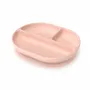 Repas pour enfant - Assiette compartimentée en silicone - Blush - EKOBO