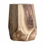 Autres tables  - Table basse en bois de suar marron 28x28x40 cm - VICAL