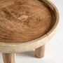 Tables basses - Table basse en bois de suar marron 59x59x35 cm - VICAL