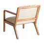 Fauteuils - Fauteuil en bois de mangue brun clair 64x72x76 cm - VICAL