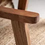 Fauteuils - Fauteuil en bois de mangue marron 62x81x72 cm - VICAL