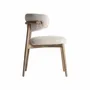Chairs - Off-white ash wood chair 59x465x79 cm - VICAL