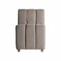 Armchairs - Central sofa module in brown birch wood 52x70x79 cm - VICAL