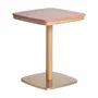Autres tables  - Table de bar en terrazzo rouge 50x50x66 cm - VICAL