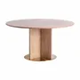 Dining Tables - Red terrazzo lounge table 150x150x77 cm - VICAL