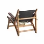 Fauteuils - Fauteuil en bois de mangue marron 75x82x76 cm - VICAL