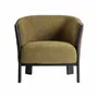 Fauteuils - Fauteuil en polyester camel 69x70x69 cm - VICAL
