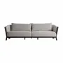 Canapés - Sofa en polyester gris 254x107x82 cm - VICAL